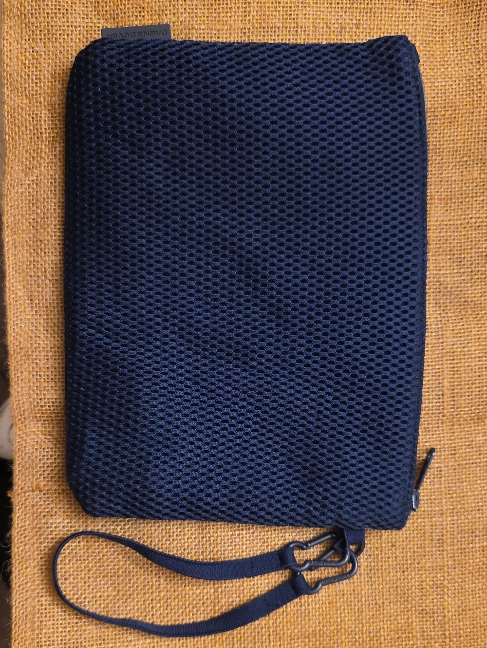 Dagne Dover Large Parker Mesh Pouch Navy Storm